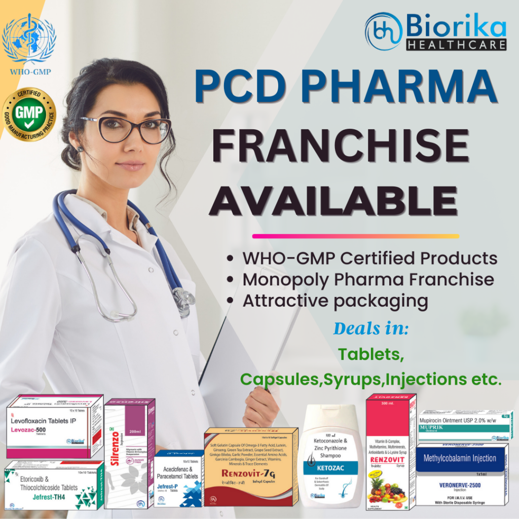 pcd pharma franchise by Biorika Healthcare